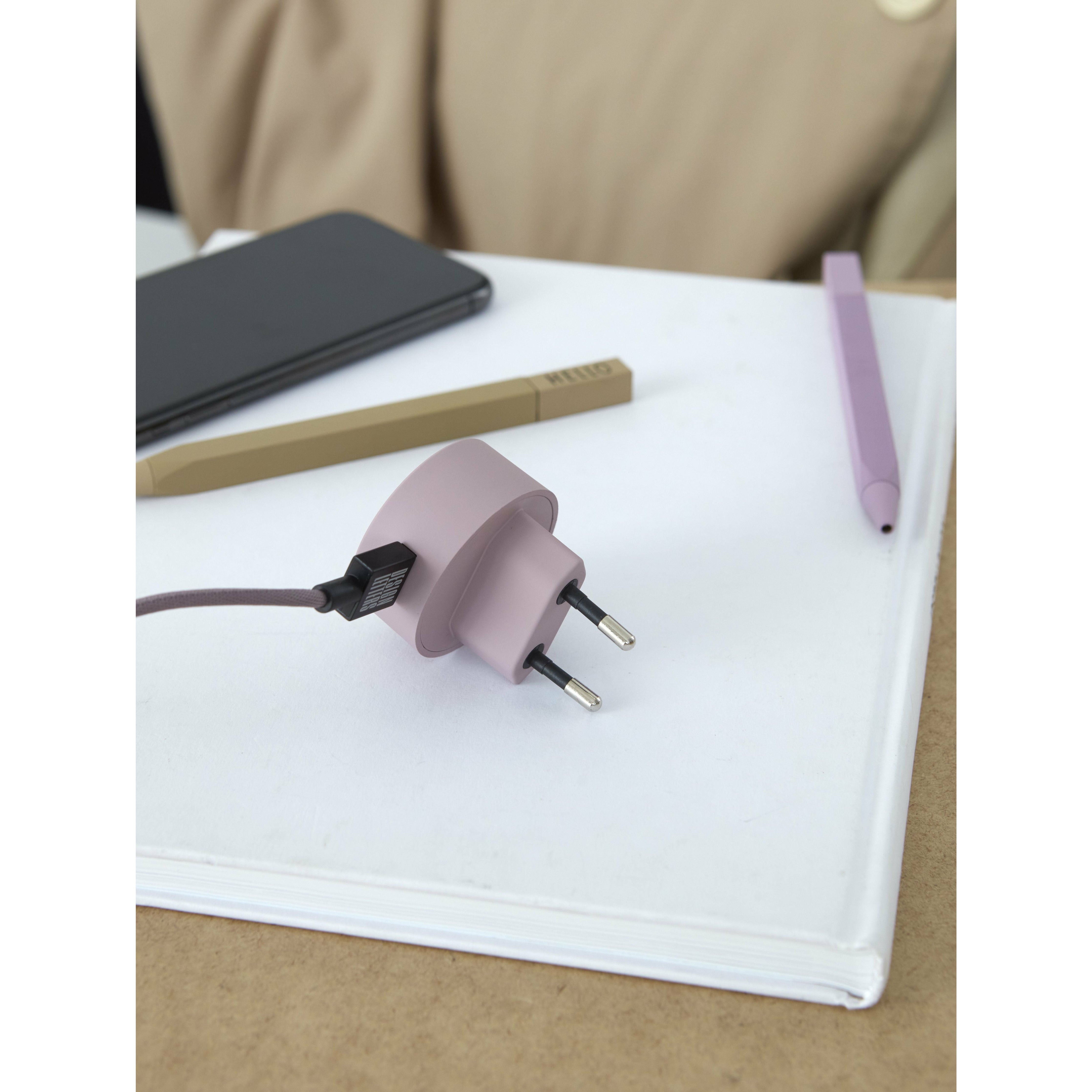 [product_category]-Design Letters Favorite Charger Smile, Lavender-Design Letters-5710498190842-60101007LAVENSMILE-DES-2