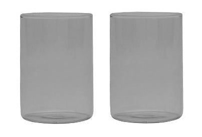 [product_category]-Design Letter's Favorite Drinking Glass Set Of 2, Smoke-Design Letters-5710498191610-10106001SMOKE-DES-1