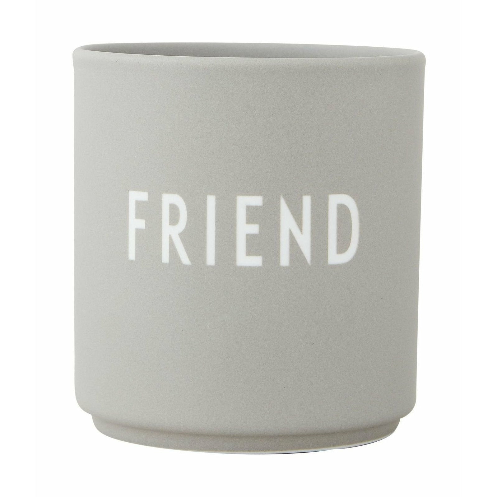 [product_category]-Design Letter's Favorite Mug Friend, Cool Gray-Design Letters-5710498186975-10101002CLGRFRIEND-DES-1