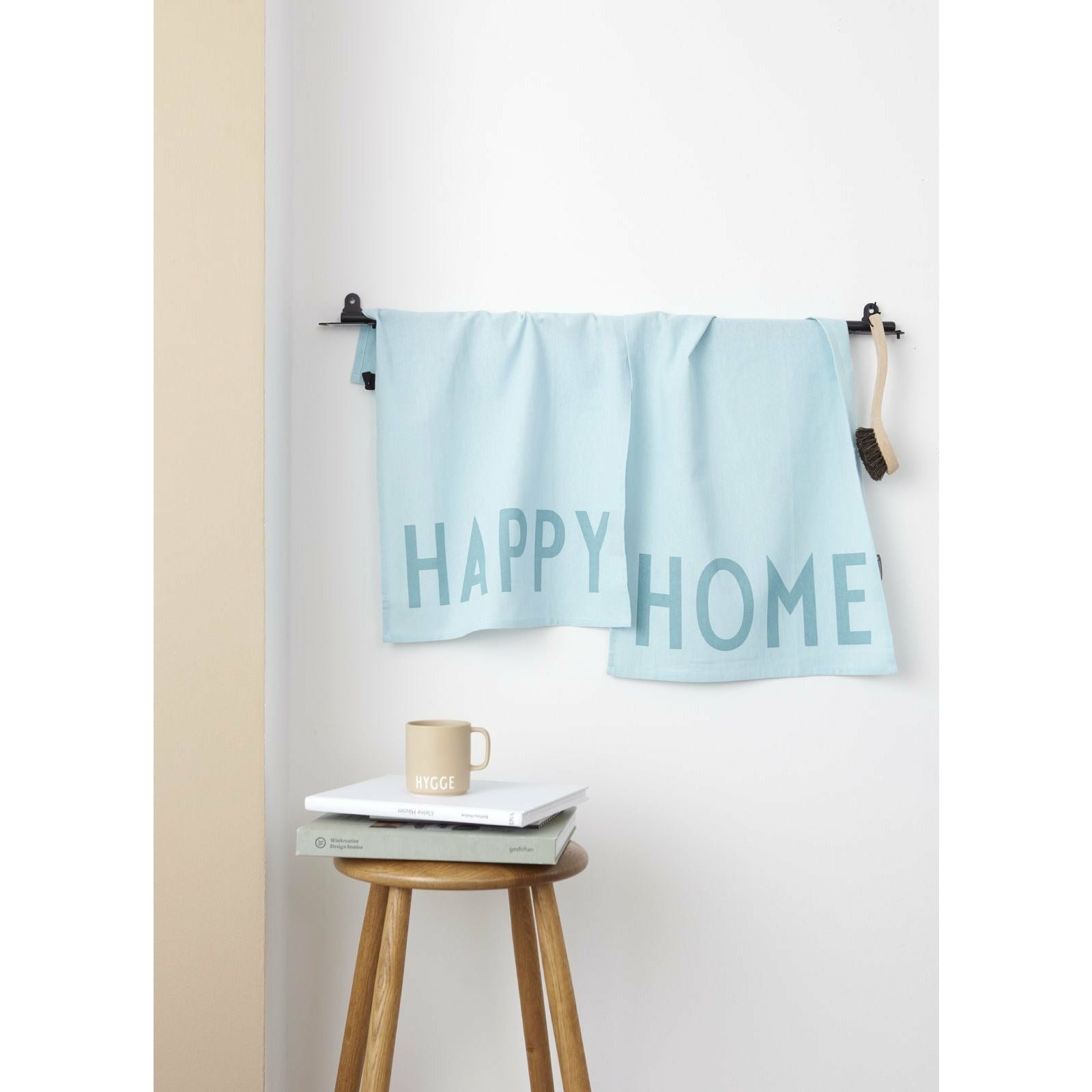 [product_category]-Design Letters Favorite Tea Towel Home, Light Blue-Design Letters-5710498187507-10503001LIBLUEHOME-DES-1