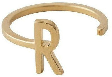 [product_category]-Design Letters Letter Ring A Z, 18k Gold Plated, R-Design Letters-5710498172329-90601000R-DES-1