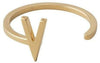 Design Letters Letterring A Z, 18K GOUD GOLD, V