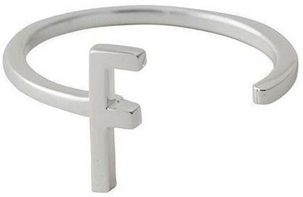 [product_category]-Design Letters Letter Ring A Z, 925 Sterling Silver, F-Design Letters-5710498172466-90601001F-DES-1