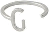 Design Letters Letterring A Z, 925 Sterling Silver, G