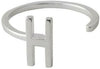 Design Letters Letterring A Z, 925 Sterling Silver, H