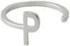Design Letters Letterring A Z, 925 Sterling Silver, P