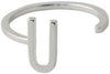 Design Letters Letterring A Z, 925 Sterling Silver, u