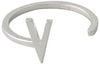 Design Letters Letterring A Z, 925 Sterling Silver, V