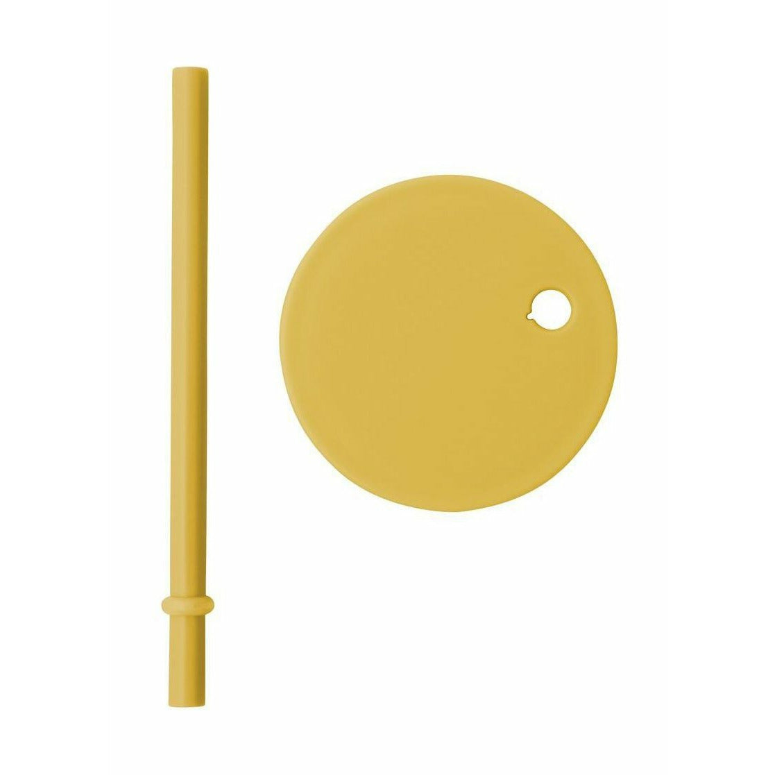 [product_category]-Design Letters Lid With Straw (For Tritan), Mustard-Design Letters-5710498185558-20102004MUSTARD-DES-1
