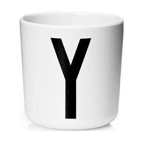 Design Dopisy Melamine hrnek pro děti a z, y