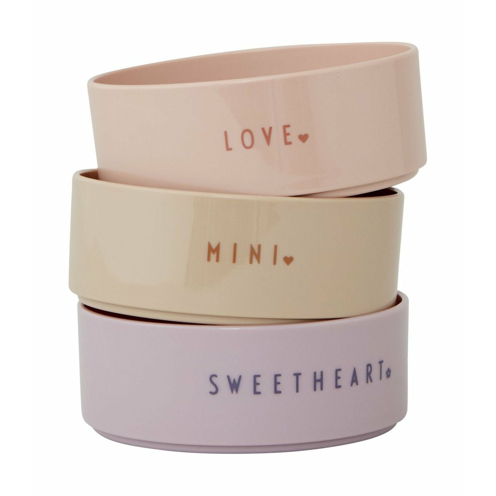 [product_category]-Design Letters Mini Favorite Bowl Starts Set, Lavender, Nude, Beige-Design Letters-5710498187248-20103024LAVNUDEBEI-DES-1