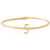 Design Letters My Bangle S Bangle, 18k Gold Silver