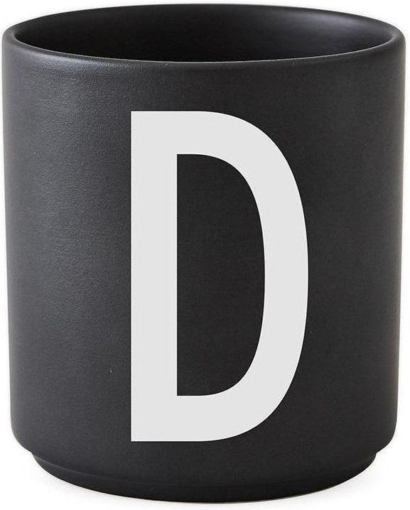 [product_category]-Design Letters Personal Porcelain Mug A Z, Black, D-Design Letters-5710498733490-10204000D-DES-1