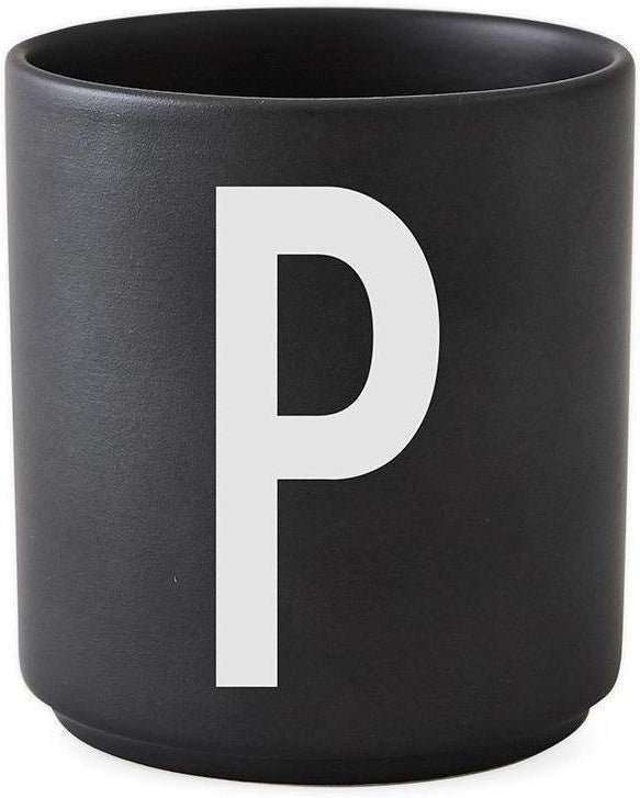 [product_category]-Design Letters Personal Porcelain Mug A Z, Black, P-Design Letters-5710498733612-10204000P-DES-1