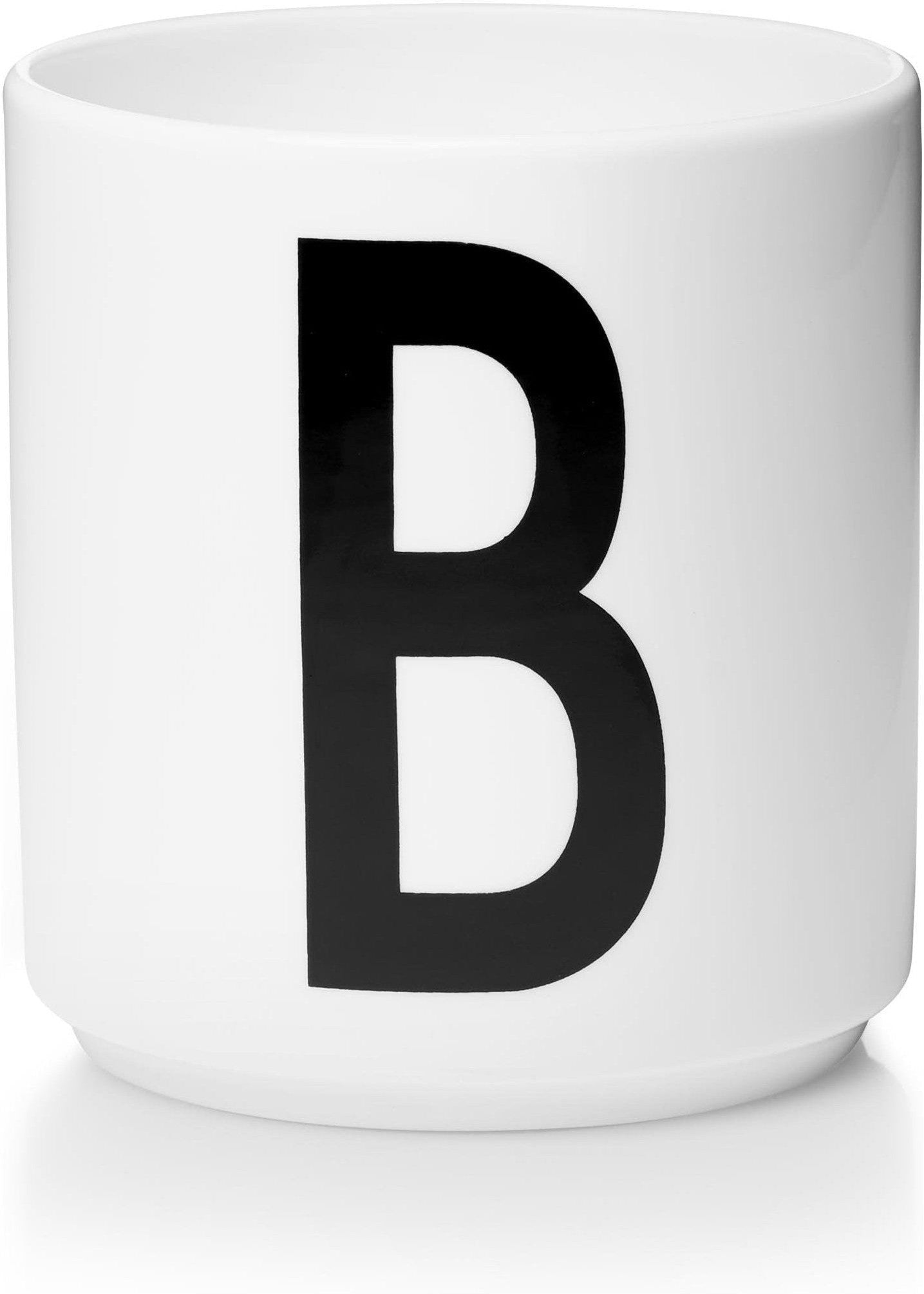 [product_category]-Design Letters Personal Porcelain Mug A Z, White, B-Design Letters-5710498720025-10201000B-DES-1