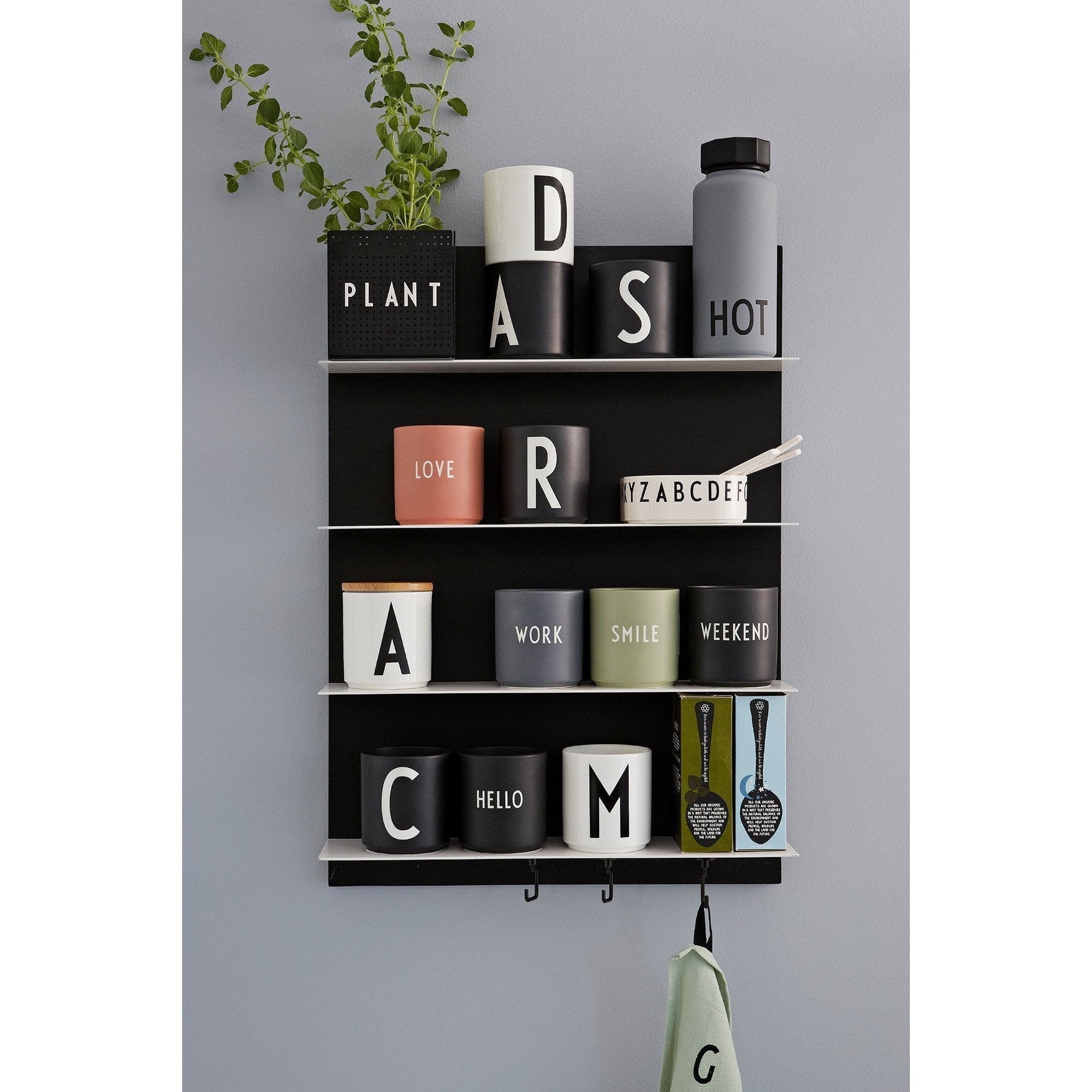 [product_category]-Design Letters Personal Porcelain Mug A Z, White, C-Design Letters-5710498720032-10201000C-DES-2