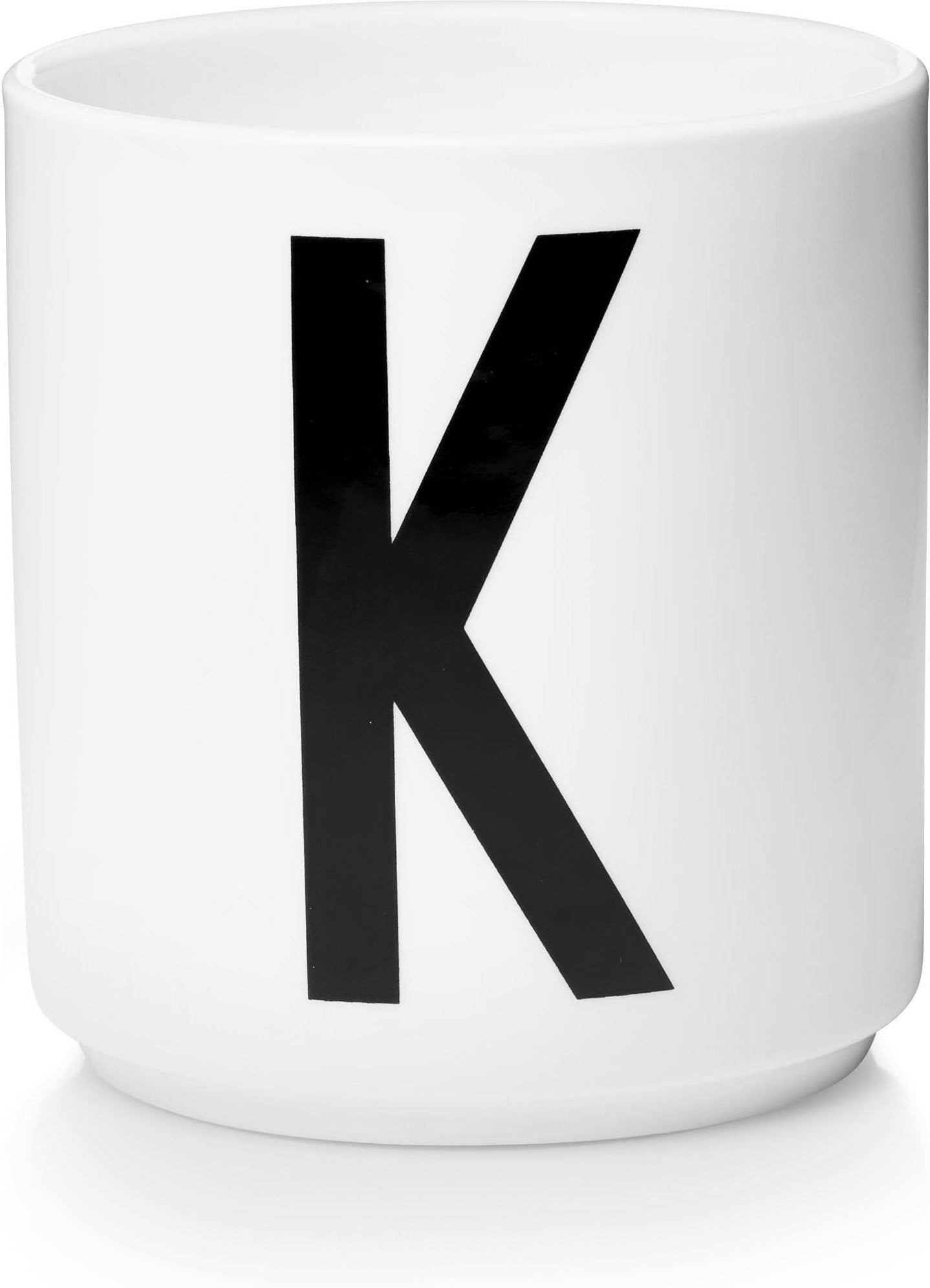 [product_category]-Design Letters Personal Porcelain Mug A Z, White, K-Design Letters-5710498720117-10201000K-DES-1