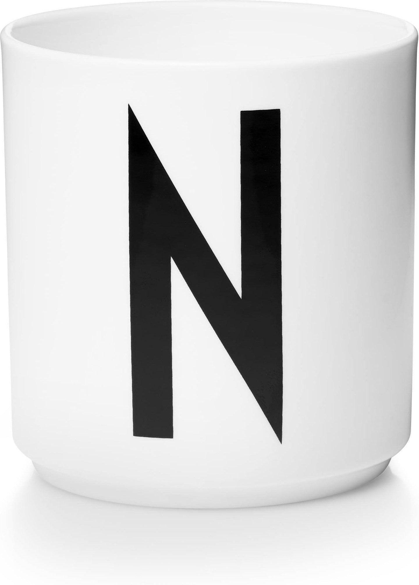 [product_category]-Design Letters Personal Porcelain Mug A Z, White, N-Design Letters-5710498720148-10201000N-DES-1