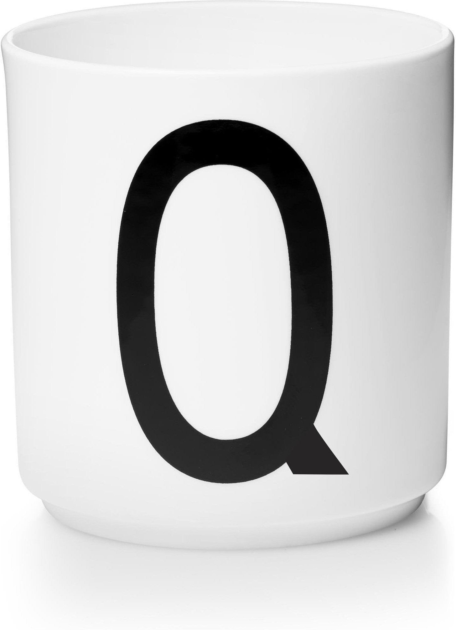 [product_category]-Design Letters Personal Porcelain Mug A Z, White, Q-Design Letters-5710498720179-10201000Q-DES-1