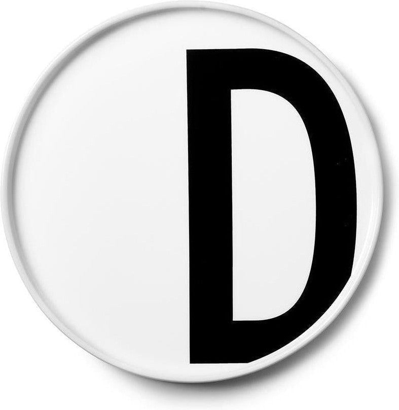 [product_category]-Design Letters Personal Porcelain Plate A Z, D-Design Letters-5710498720377-10201500D-DES-1