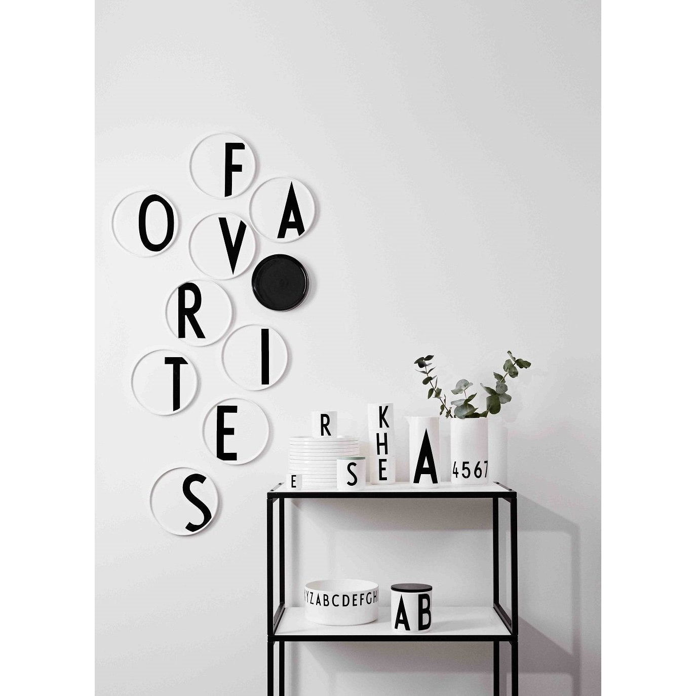 [product_category]-Design Letters Personal Porcelain Plate A Z, F-Design Letters-5710498720391-10201500F-DES-3