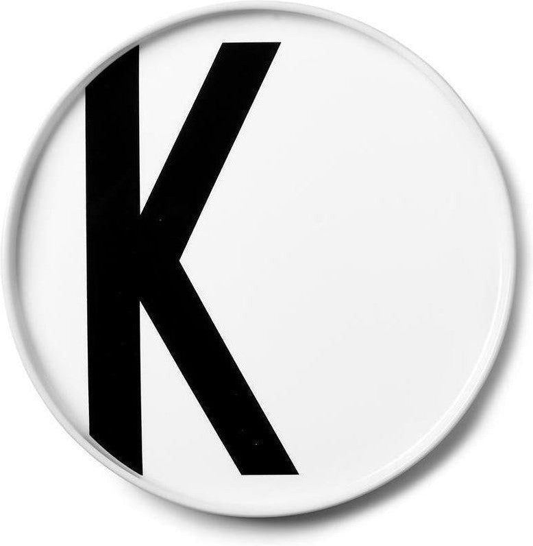 [product_category]-Design Letters Personal Porcelain Plate A Z, K-Design Letters-5710498720445-10201500K-DES-1