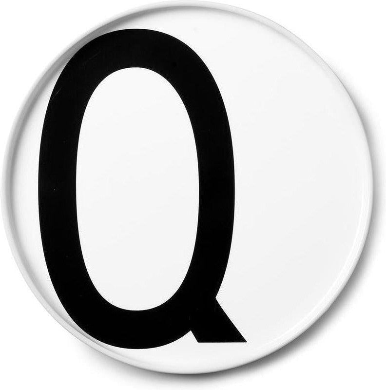 [product_category]-Design Letters Personal Porcelain Plate A Z, Q-Design Letters-5710498720506-10201500Q-DES-1