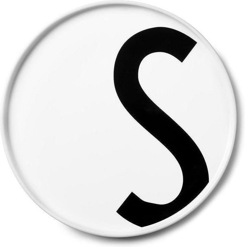 [product_category]-Design Letters Personal Porcelain Plate A Z, S-Design Letters-5710498720520-10201500S-DES-1