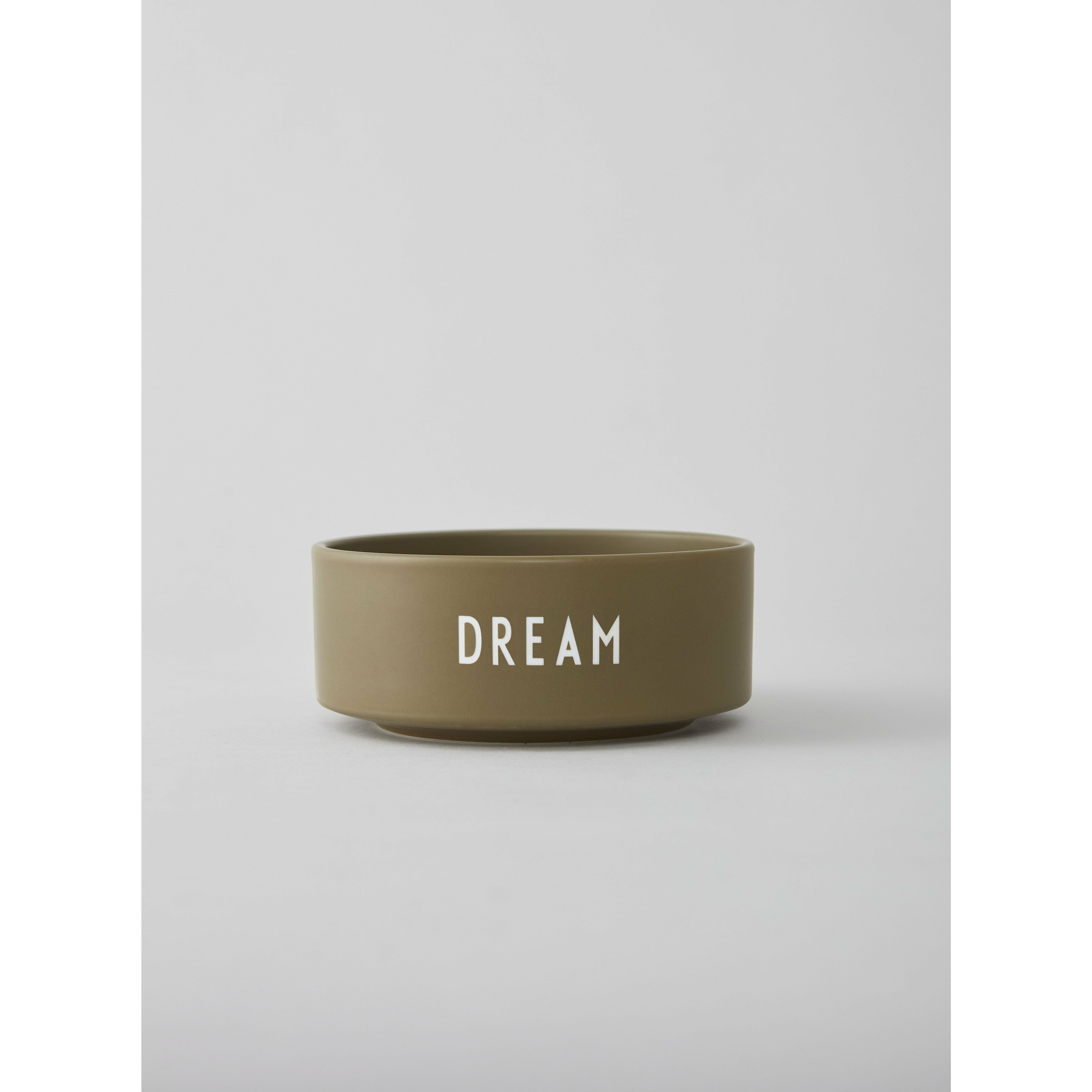 [product_category]-Design Letters Snack Bowl Made Of Porcelain, Olive-Design Letters-5710498189983-10204010OLIVEDREAM-DES-3
