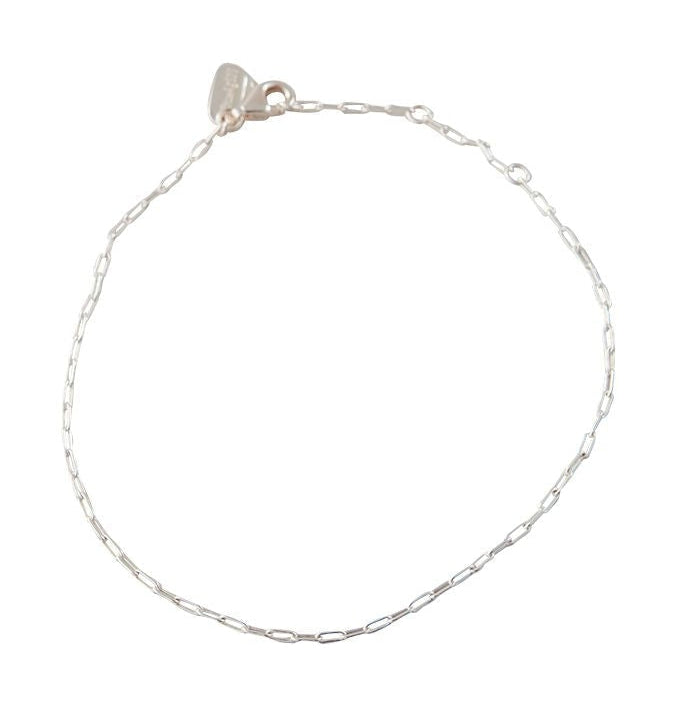 [product_category]-Design Letters Square Link Bracelet, 925 Sterling Silver-Design Letters-5710498192563-90501005SILVER-DES-1
