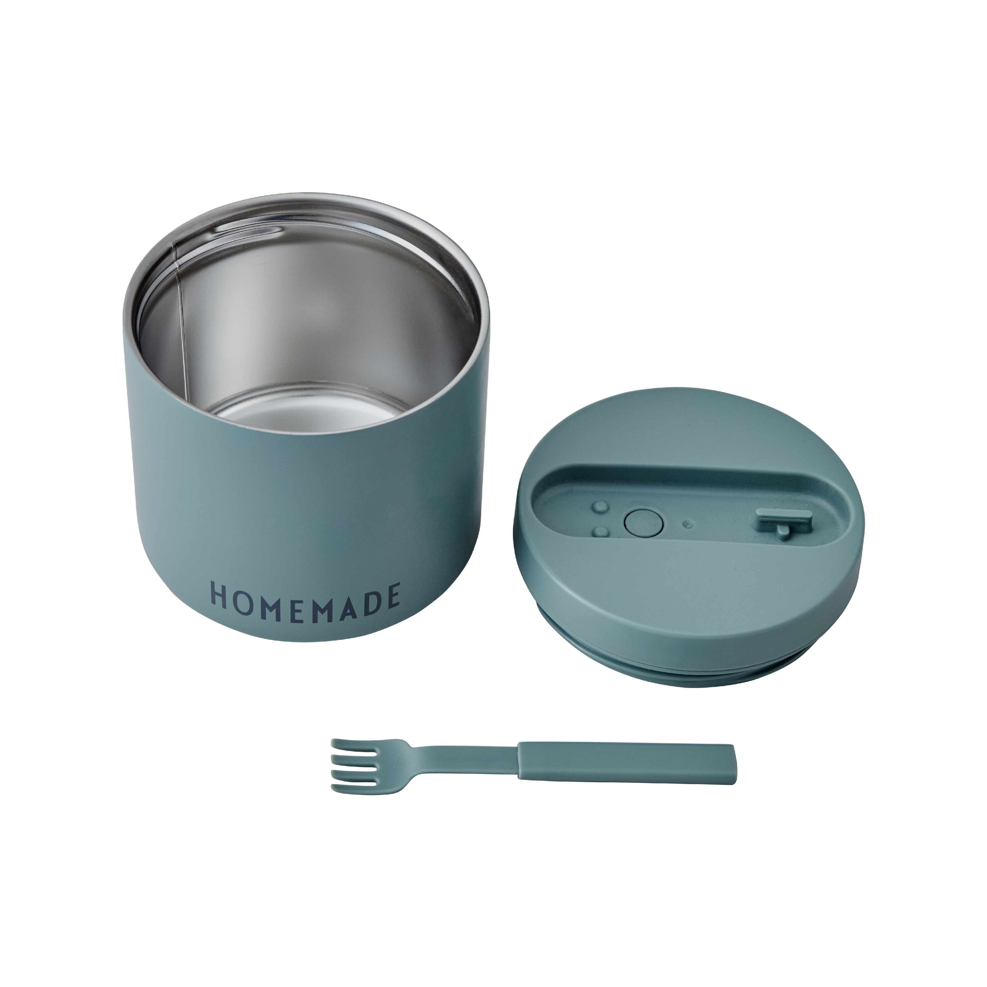 [product_category]-Design Letters Thermo Lunch Box Small, Dark Green-Design Letters-5710498186128-30101005DGHOMEMADE-DES-5