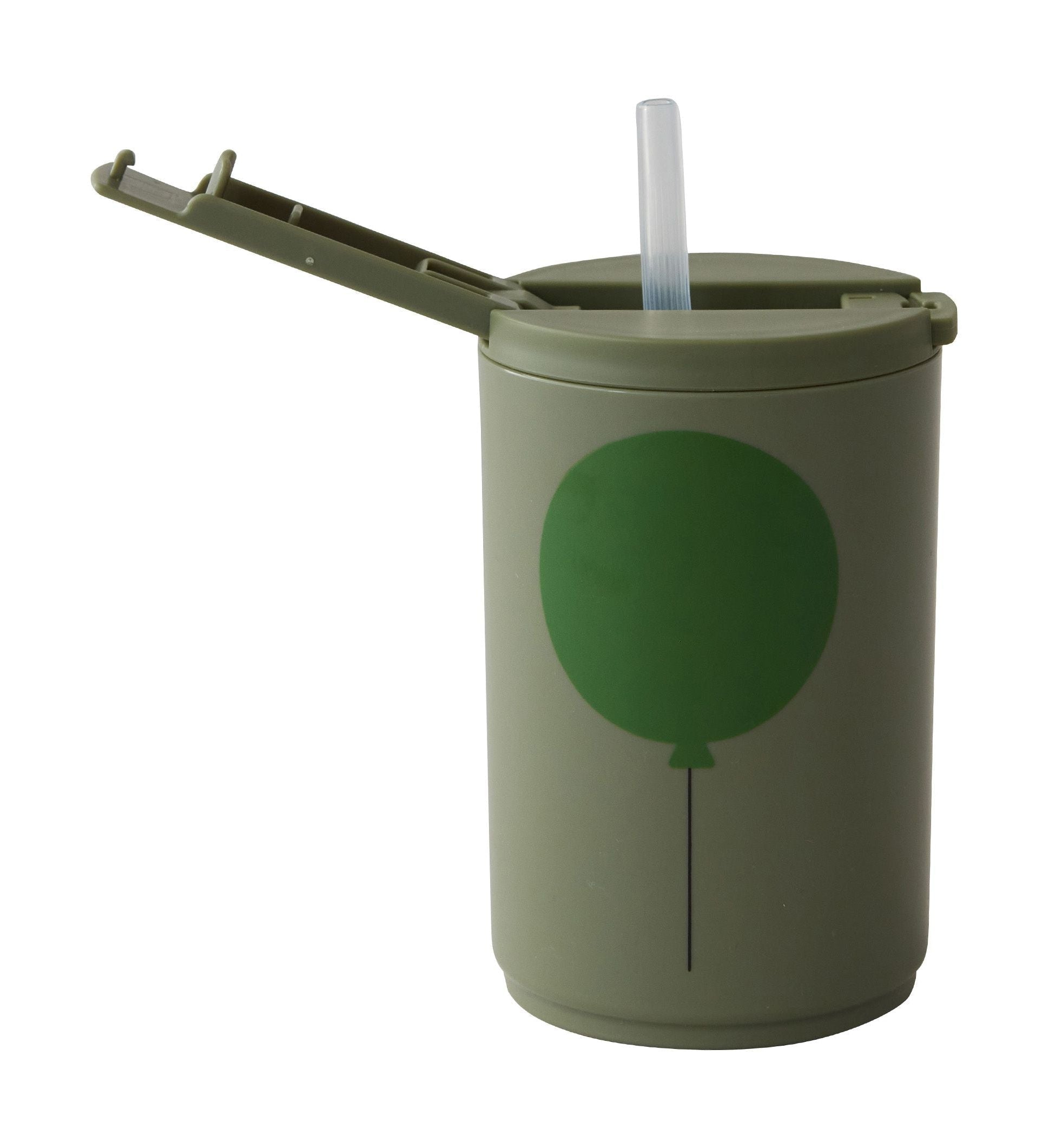 [product_category]-Design Letters Travel Straw Mug 330 Ml, Forest Green-Design Letters-5710498191412-20106006FGBALLOON-DES-1