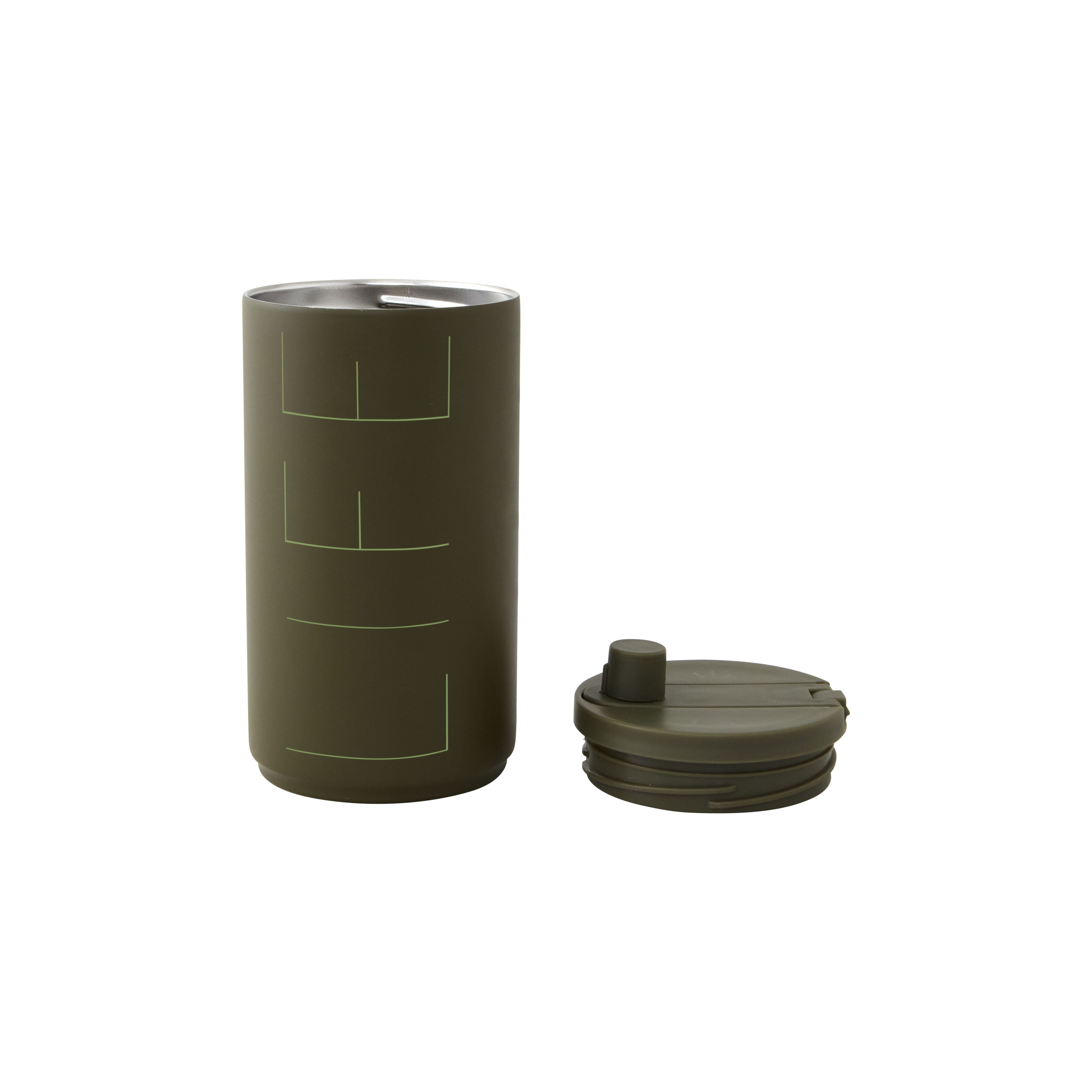 [product_category]-Design Letters Travel Thermo Cher 350 Ml, Olive-Design Letters-5710498188894-30101019OLIVELIFE-DES-3