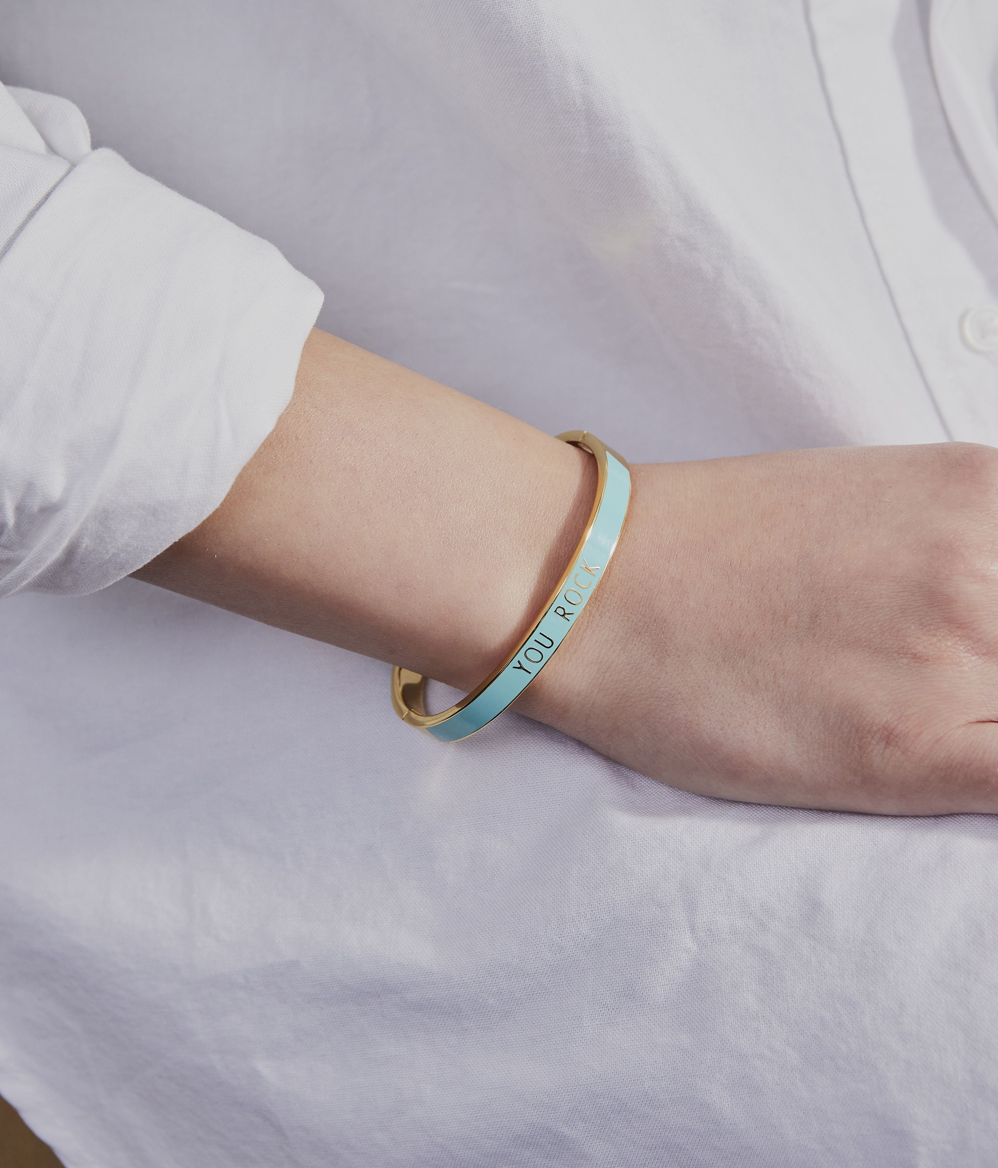 [product_category]-Design Letters Word Candy Bangle, You Rock/Turquoise-Design Letters-5710498192785-90502002TURQYOURCK-DES-2