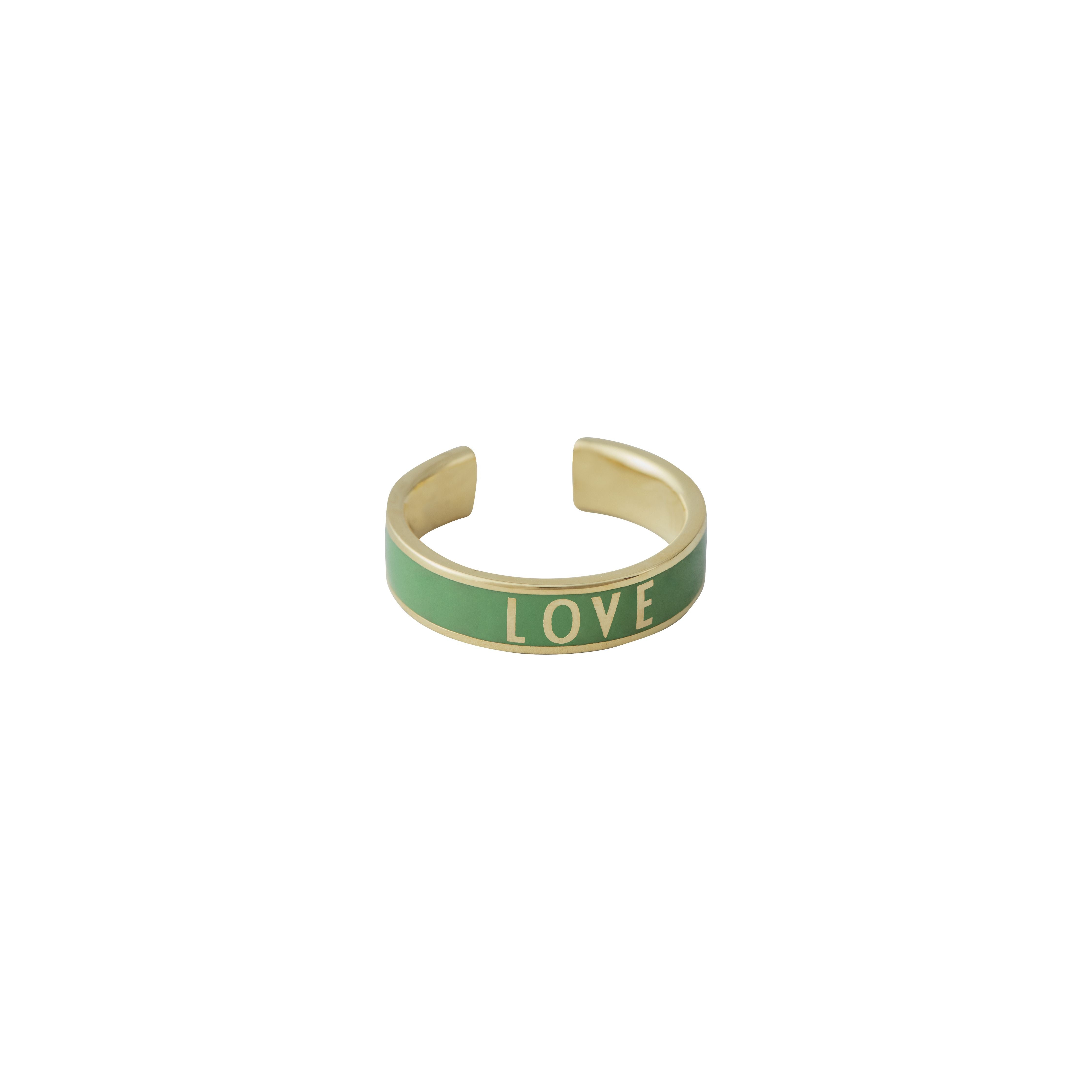 [product_category]-Design Letters Word Candy Ring Special Edition Love, Forest Green-Design Letters-5710498190910-90604012FGLOVE-DES-1
