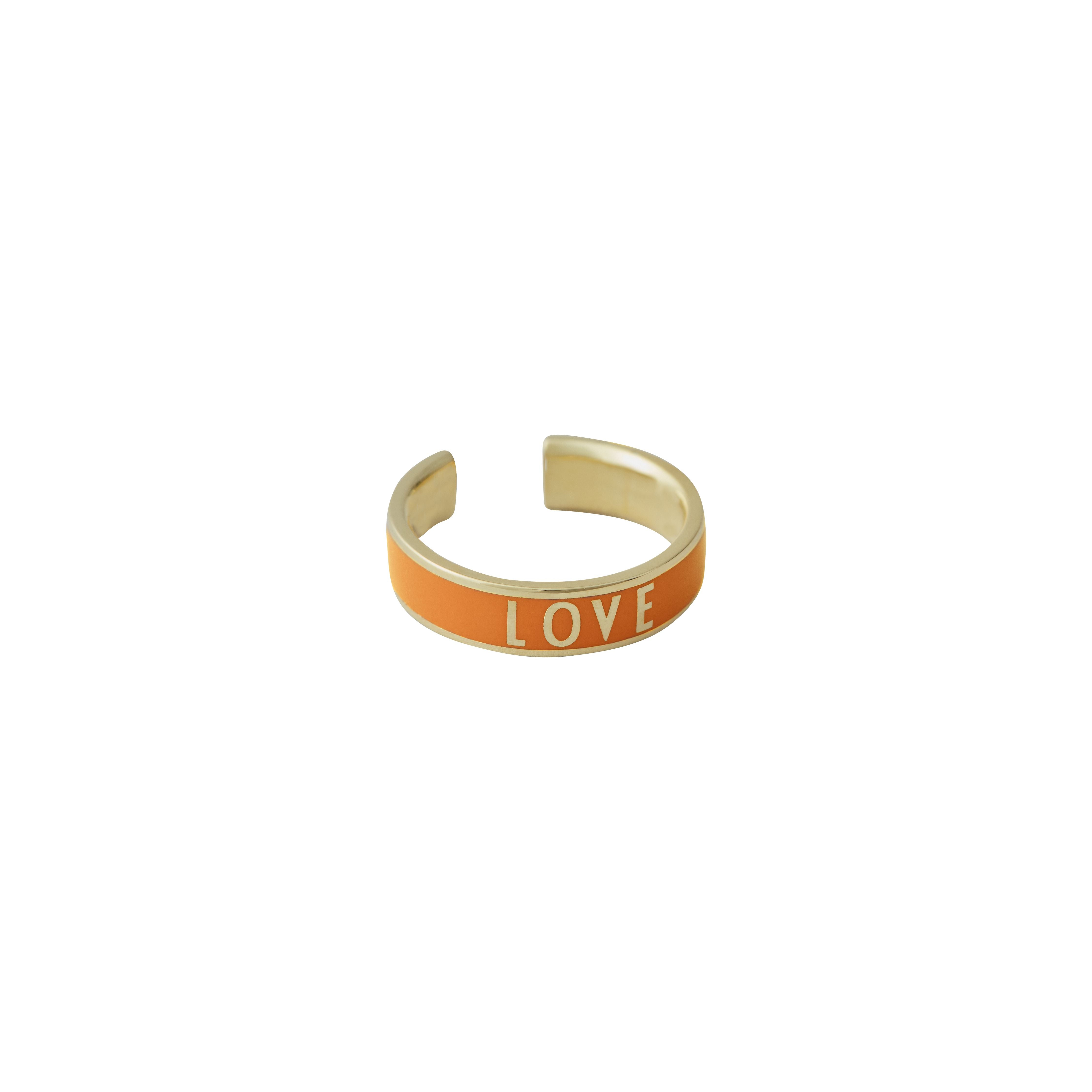 [product_category]-Design Letters Word Candy Ring Special Edition Love, Orange-Design Letters-5710498190903-90604012ORANGELOVE-DES-1