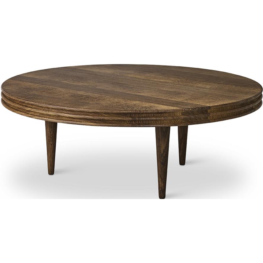 [product_category]-Dk3 Groove Three Legged Side Table Oak Smoked, øx H 60x30 Cm-DK3-5714615025499-GC-60-30-SO-OI-DK3-1