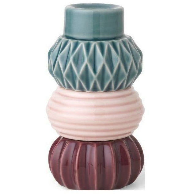 [product_category]-Dottir Candle Holder Multicolor, 3 Pcs.-Dottir-5712466005837-15302-DOT-1
