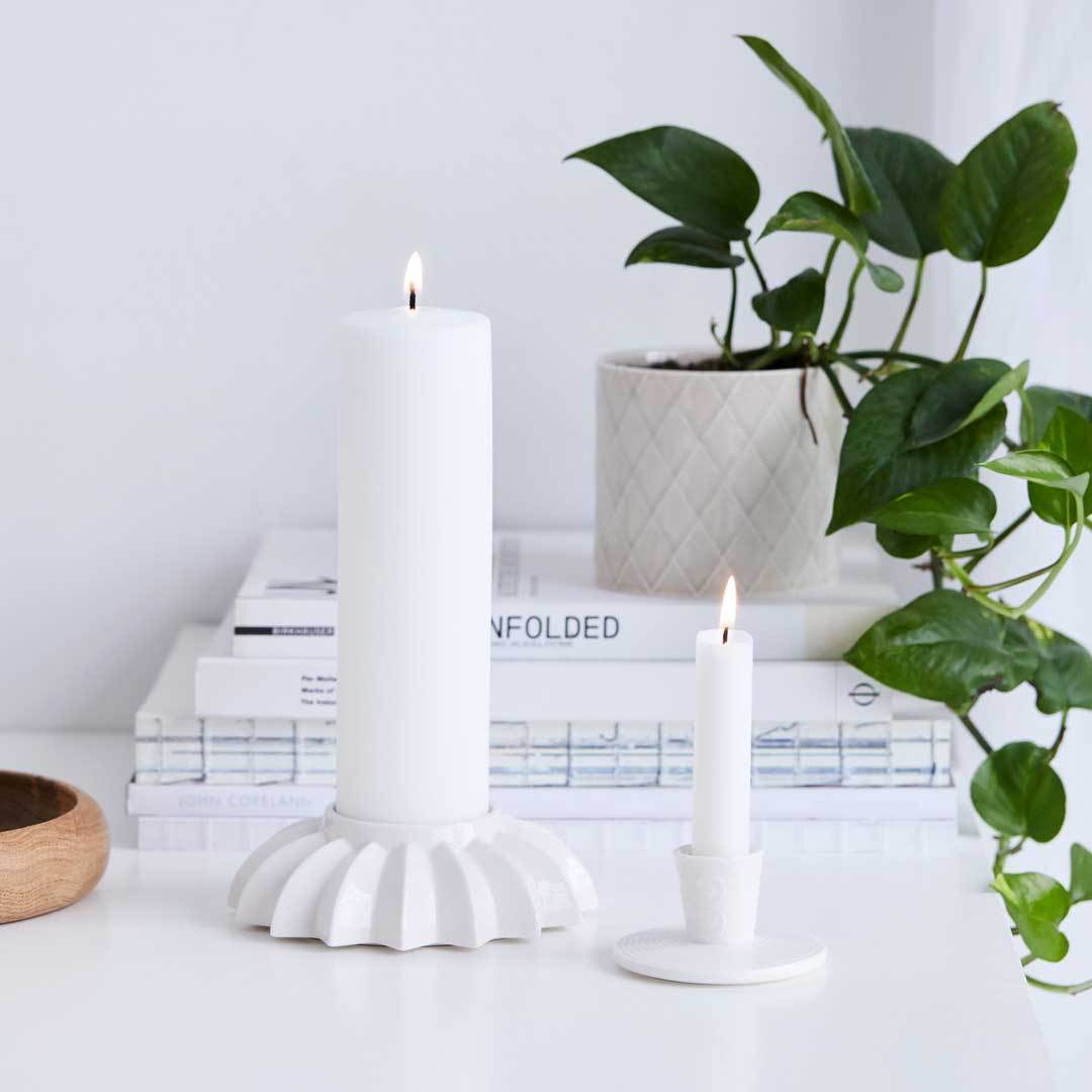 [product_category]-Dottir Pipanella Bubbles Lines Candle Holder White, 8,5cm-Dottir-5712466005479-11721-DOT-3