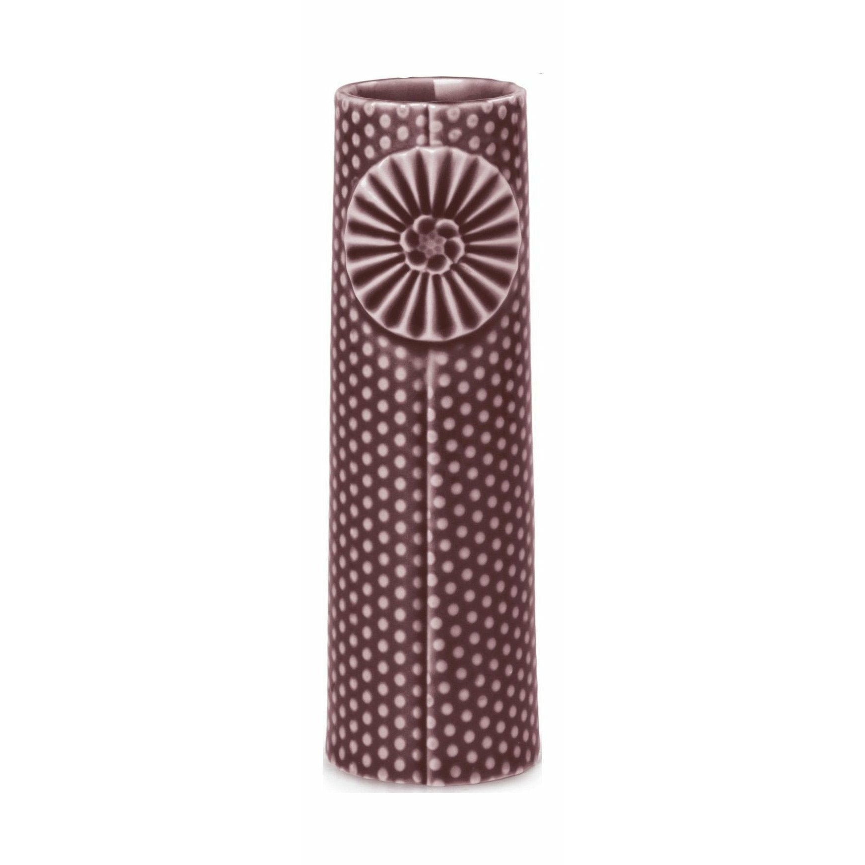 [product_category]-Dottir Pipanella Dot Mini Vase, Aubergine-Dottir-5712466005233-11166-DOT-1