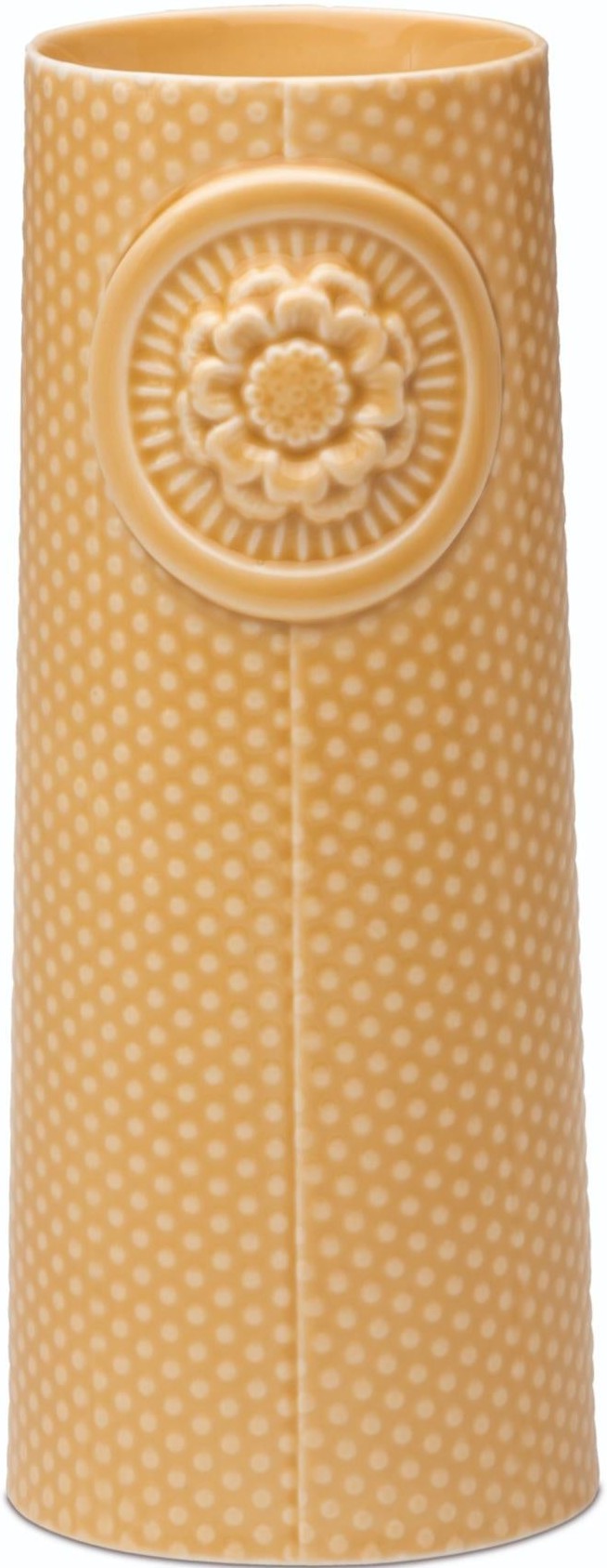 [product_category]-Dottir Pipanella Dot Vase Curry, 18,8cm-Dottir-5712466005165-11147-DOT-1