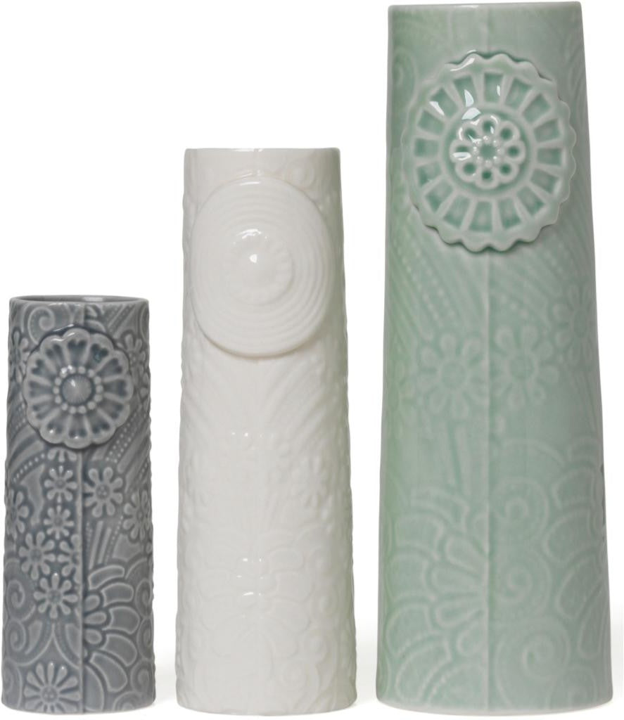 [product_category]-Dottir Pipanella Flock Vase Set Ocean View-Dottir-5712466005196-11905-DOT-1