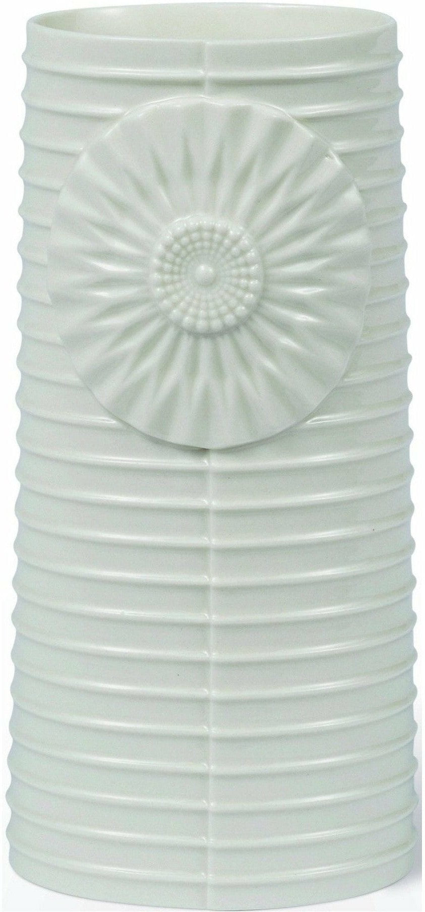 [product_category]-Dottir Pipanella Lines Vase Oval White, 18,1cm-Dottir-5712466004694-11331-DOT-1