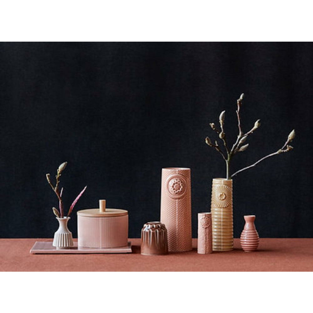 [product_category]-Dottir Pipanella Lines Vase Petrol, 9cm-Dottir-5712466005301-11372-DOT-5