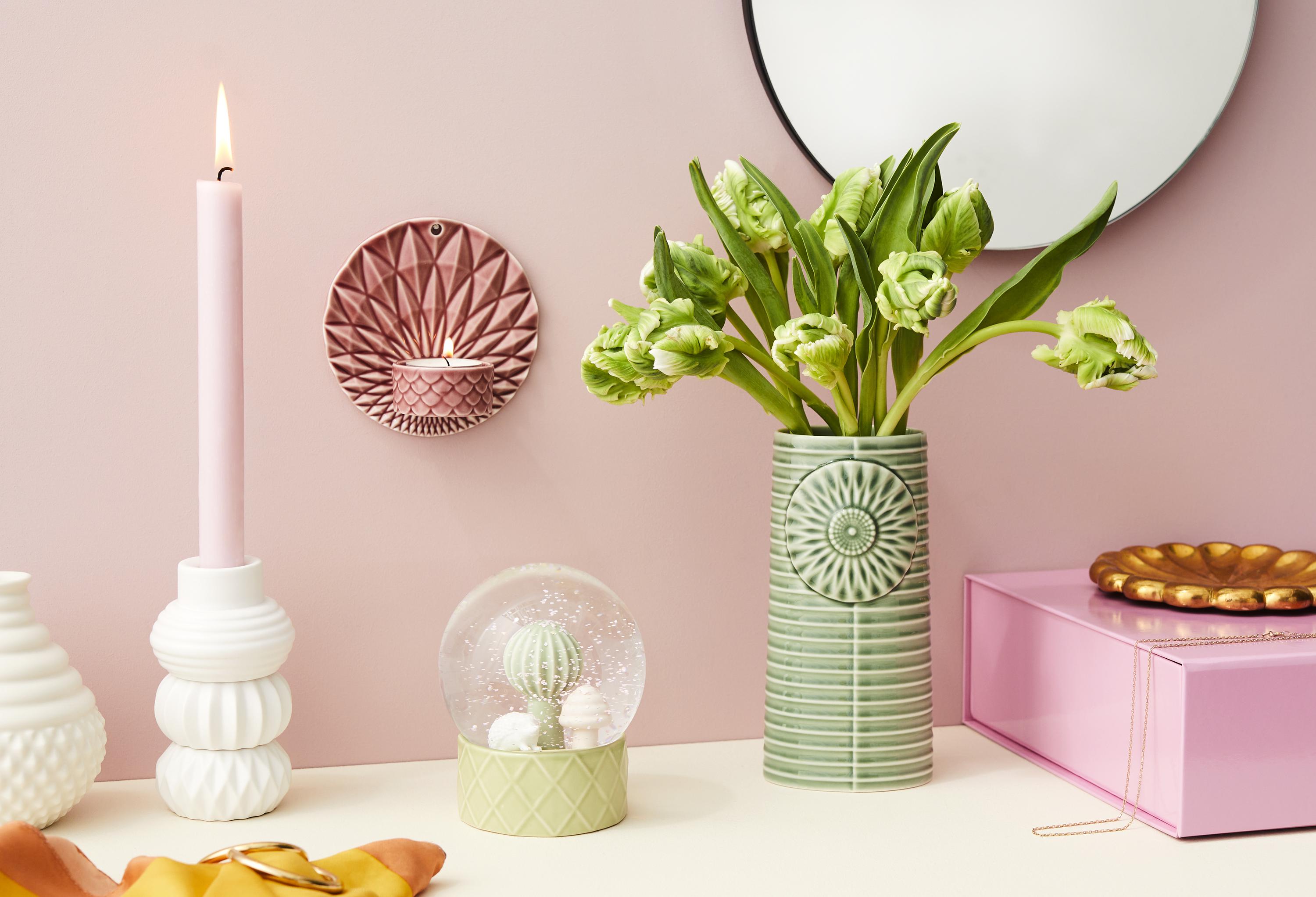 [product_category]-Dottir Pipanella Wall Votives Scales, Dusty Rose-Dottir-5712466006193-11556-DOT-2
