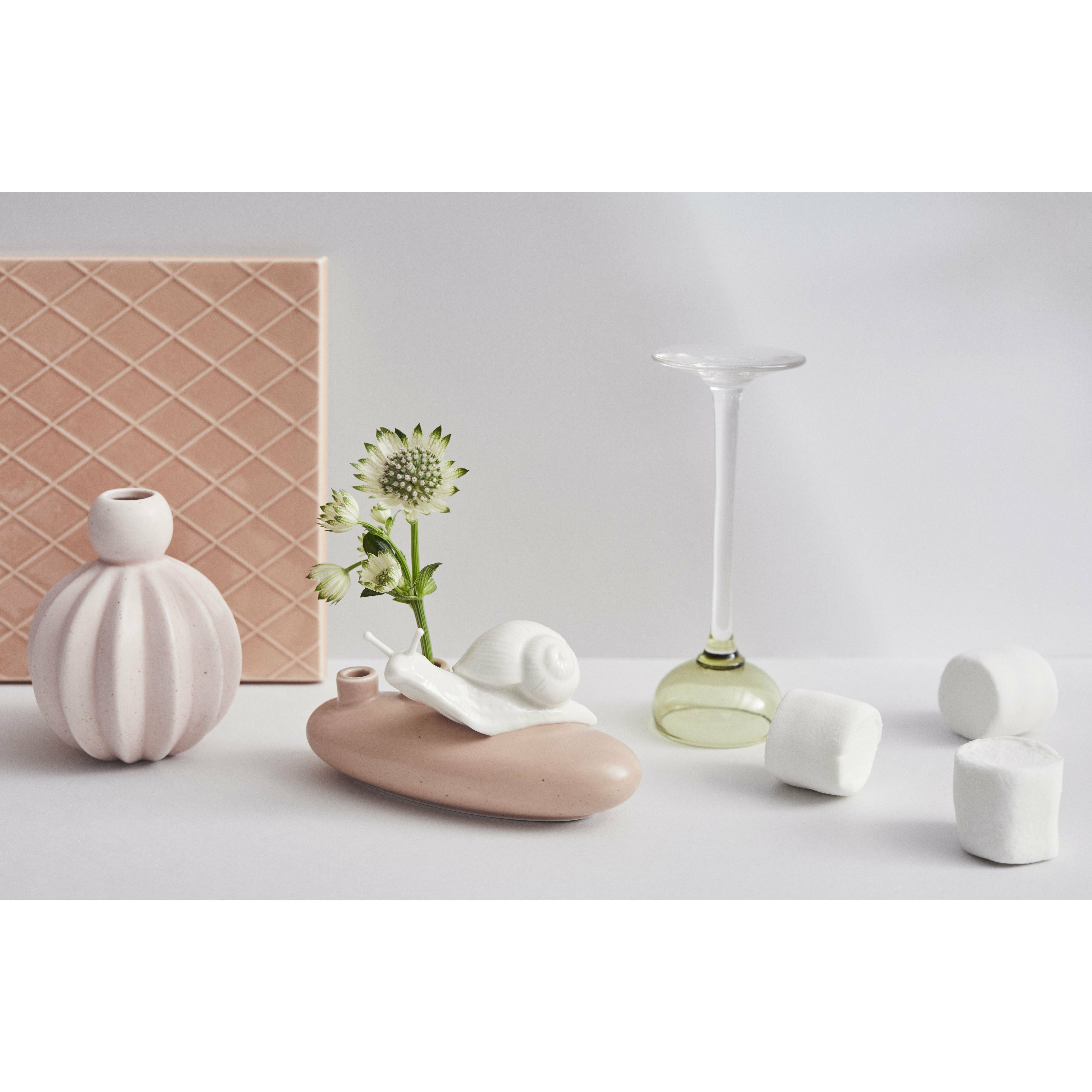 [product_category]-Dottir Sweet Stories Vase, Snail Rose-Dottir-5712466006049-81326-DOT-2