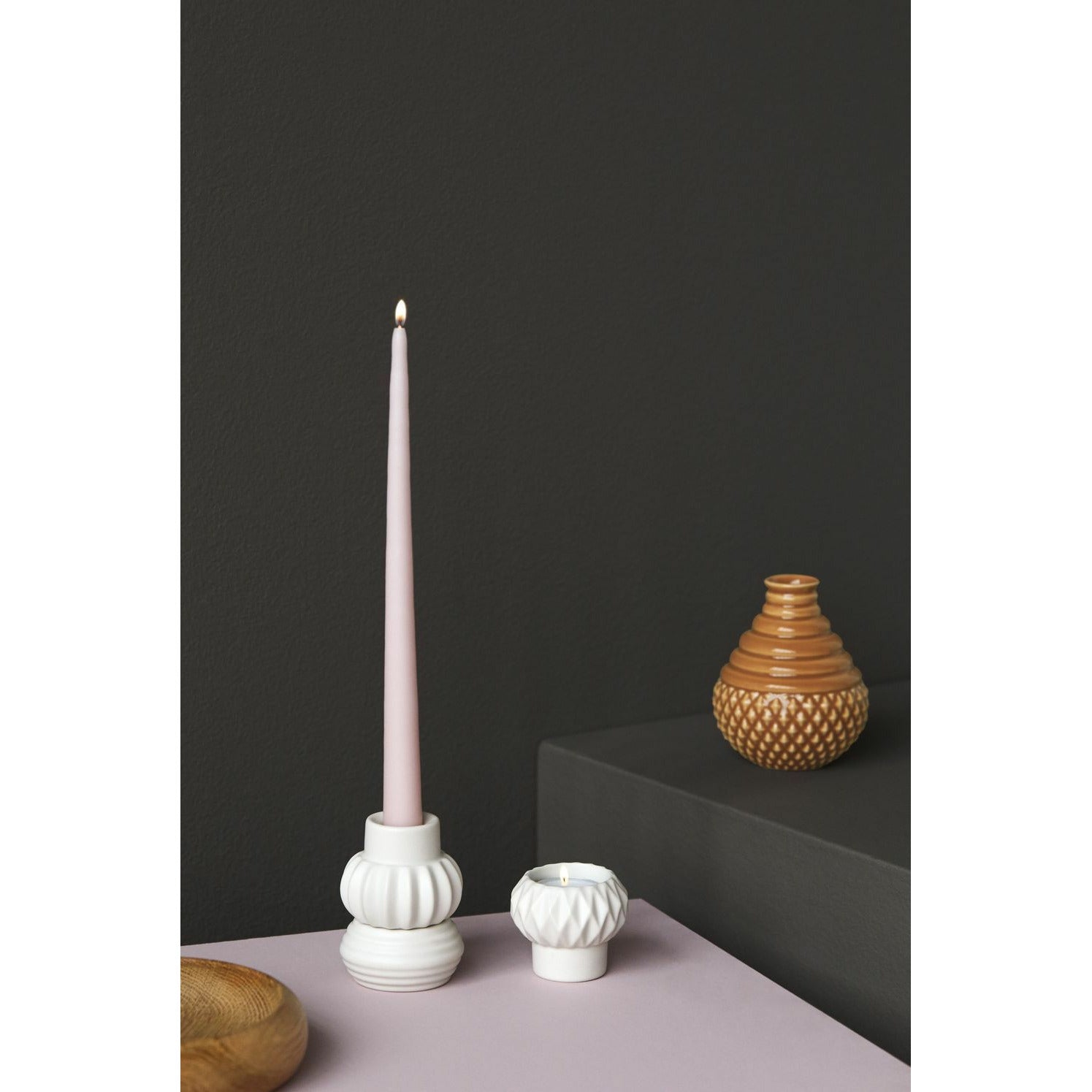 [product_category]-Dottir Tumbletop Vase, Caramel-Dottir-5712466005882-15242-DOT-3