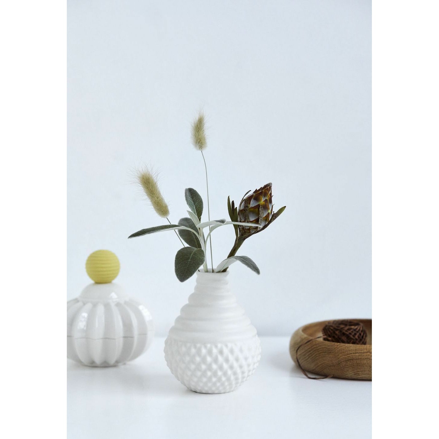 [product_category]-Dottir Tumbletop Vase, White-Dottir-5712466005875-15241-DOT-2