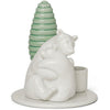 Dottir zimní příběhy Bear Hug Candle Holder