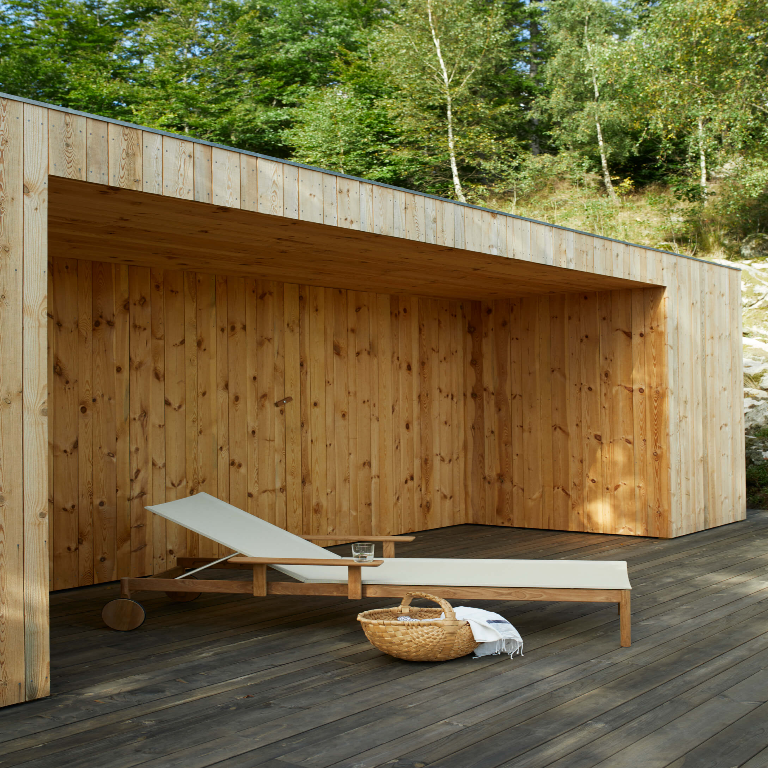 Fritz Hansen Pelagus Lehátko Teak/Písek 